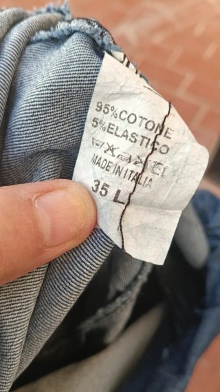 Pantalones vaqueros elasticos azules
