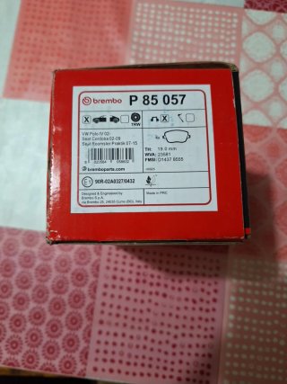 Pastillas Freno Brembo P 85 057