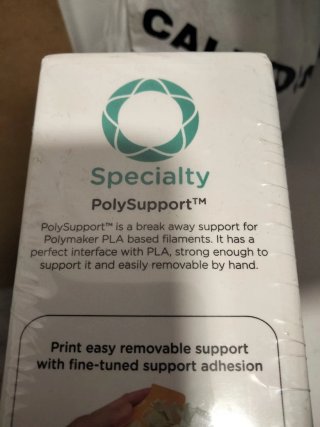 Filamento Polymaker PolySupport™ para PLA