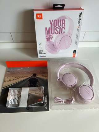 Auriculares JBL Tune 660NC Bluetooth Rosa