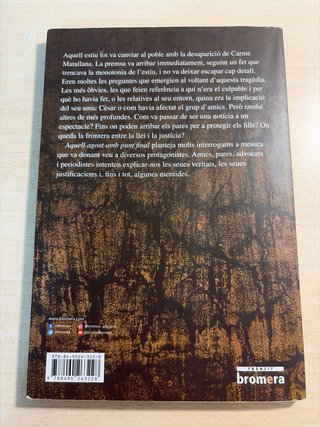 Libro aquell agost amb punt final