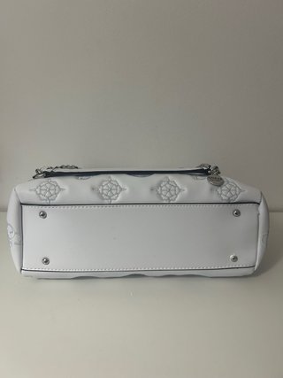 Bolso Guess Blanco Estampado Cadenas