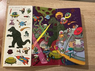 Libro Busca y encuentra en los mundos imaginarios.