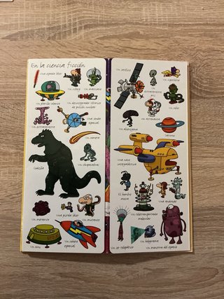 Libro Busca y encuentra en los mundos imaginarios.