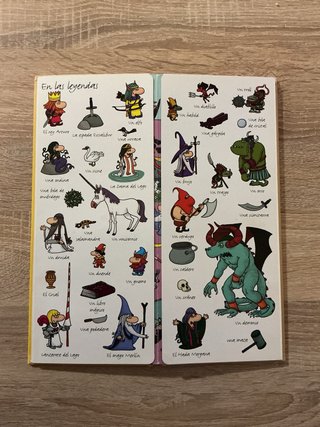 Libro Busca y encuentra en los mundos imaginarios.