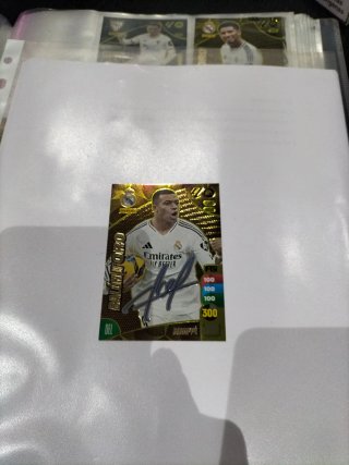 Cromo Mbappé Balón de Oro Panini