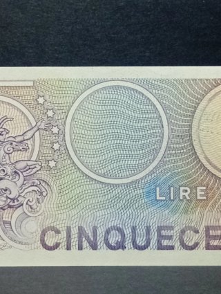 500 Lire Mercurio Serie Sostitutiva W 27 RARA.