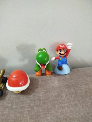Coleção Super Mario McDonald's brindes nintendo
