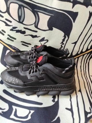 Scarpe Versace uomo nere