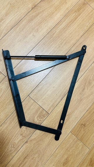 Pistones Gas Cama Canapé Negro