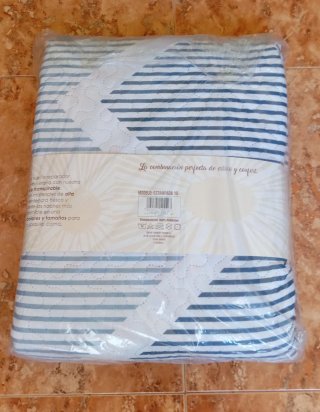 2 colchas reversibles para camas 135/150 (NUEVAS!)