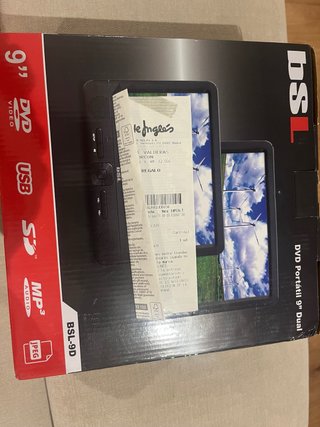 DVD Portátil BSL 9 Dual