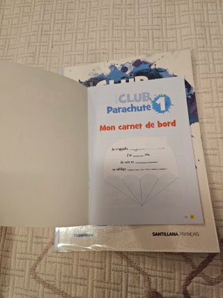 Libro de frances club parachute