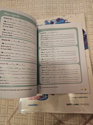 Libro de frances club parachute