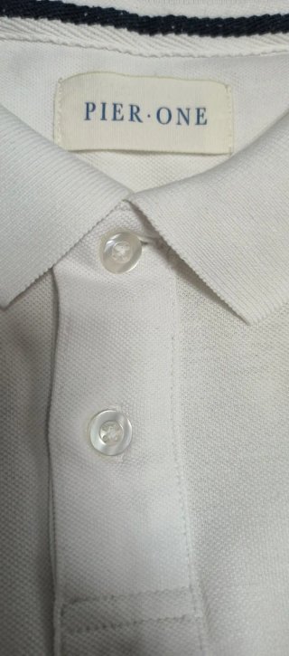 Polo Pier One Blanco Talla M