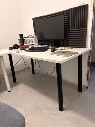 2 Mesas Escritorio Madera Aglomerado