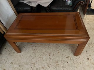 Mesa de centro de madera