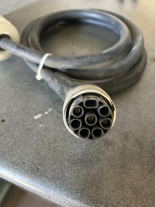 Cable alimentación Cetac a conector industrial