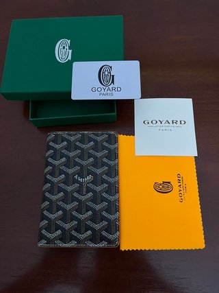 Porta passaporto Goyard nero