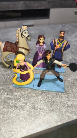 Lote Figuras Enredados Disney