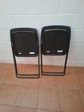 Sillas de cocina plegables (2 unidades)
