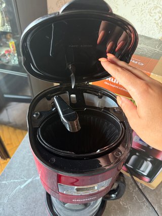Cafetera Grundig Roja