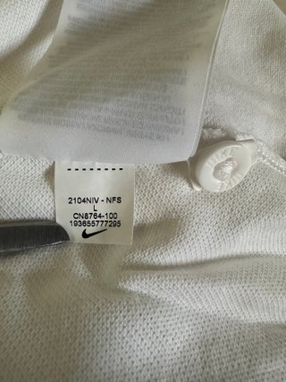 Camiseta Polo Nike Blanca