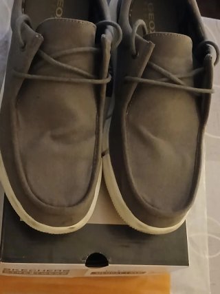 Mocasines Geox Hombre Marrón/Gris