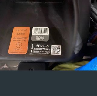 Silla Coche Be Cool Apollo i-Size Gris