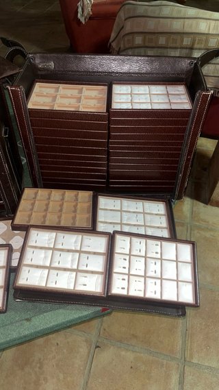 Maletines de piel marrones (2 unidades)