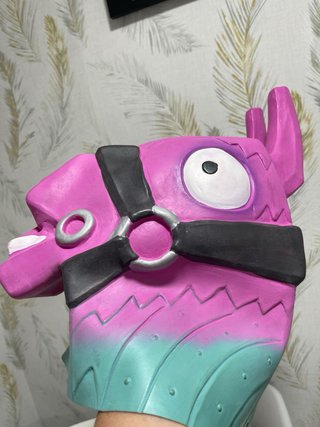 Lote Máscaras y Peluca Multicolor