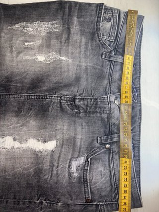 Falda vaquera gris Edc Espirit Y2K