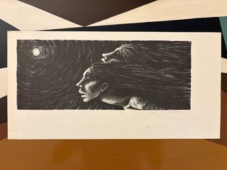 Grabado Original Firmado María Josefa Colom