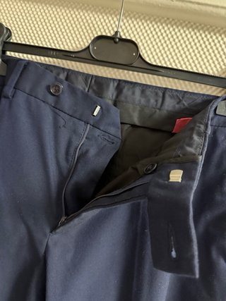 Traje de chaqueta azul