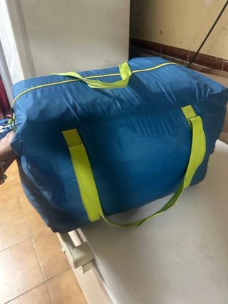 Tienda de campaña 6 personas azul