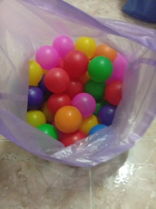 Bolas para piscina o parque de juegos (50unidades)