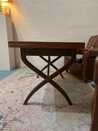 Mesa plegable de madera