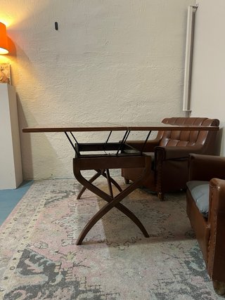 Mesa plegable de madera