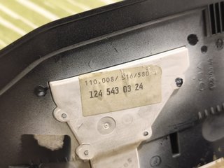 Cuadro instrumentos Mercedes-Benz W124