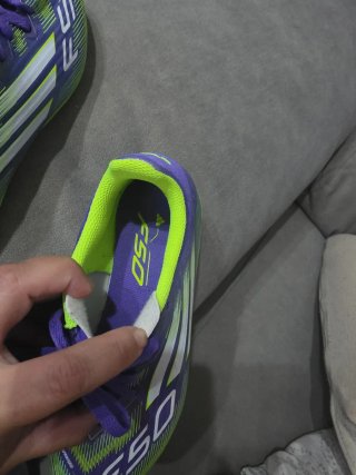 Zapatillas de fútbol Adidas Morado/Verde