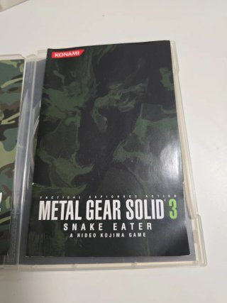 Metal Gear Solid 3: Snake Eater PS2