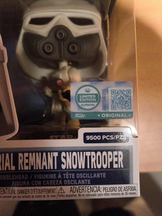 Funko Pop! Star Wars Imperial Remnant Snowtrooper
