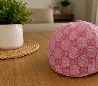 Gorra Gucci Rosa GG