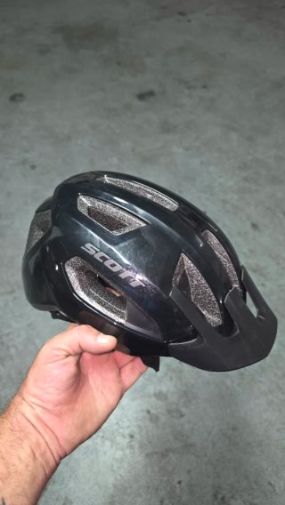 Casco de Bicicleta Scott Negro