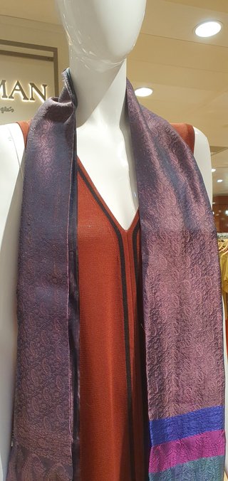 Fular Seda India Multicolor
