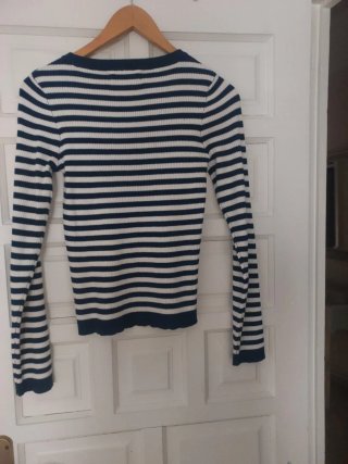 Jersey rayas azul y blanco Primark Talla S