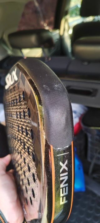 Pala Pádel Siux Fenix Pro 5 Black leo asburger