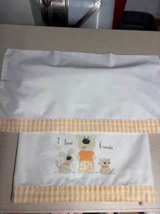 Juego de sábanas para cuna unisex