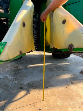 Cosechadora de algodón John Deere