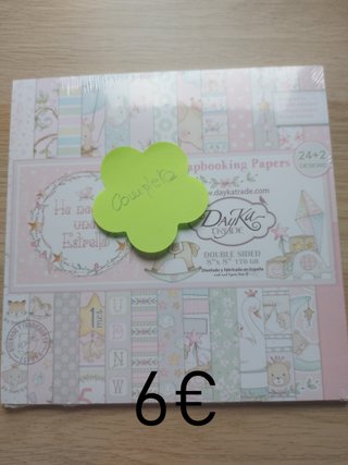 Papel Scrapbooking Dayka Niña 24 hojas